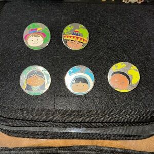 It’s a Small World Children Hidden Mickey Pins (Set of 5 or 5/6 Set)